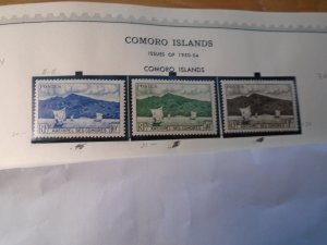 Comoro Islands  # 30-32  MLH