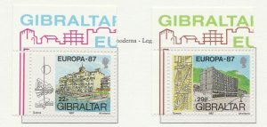 GIBRALTAR EUROPE CEPT 1987 MNH** A28P22F28038-