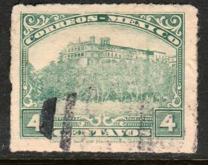 MEXICO 652, 4cents, CHAPULTEPEC CASTLE, USED  F-VF. (418)