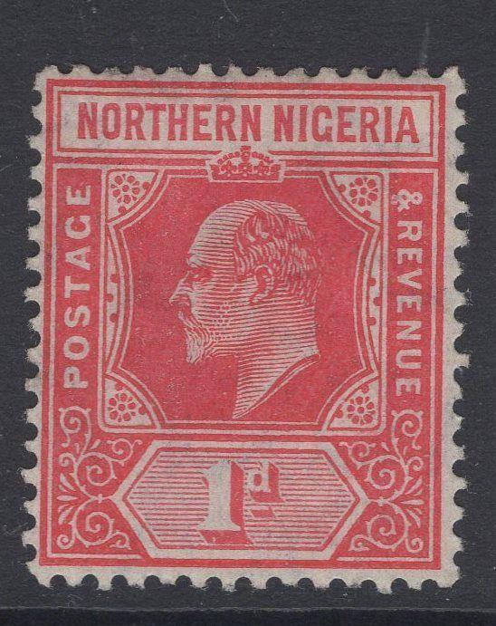 NORTHERN NIGERIA SG29 1910 1d CARMINE MTD MINT