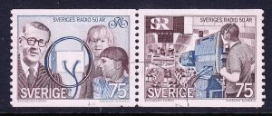 Sweden 1107a Used CV $2.00