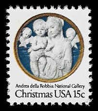 PCBstamps   US #1768 15c Christmas - Madonna, 1978, MNH, (15)