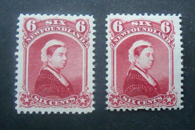 newfoundland stamps  SC#36  Mint O/G, H/R