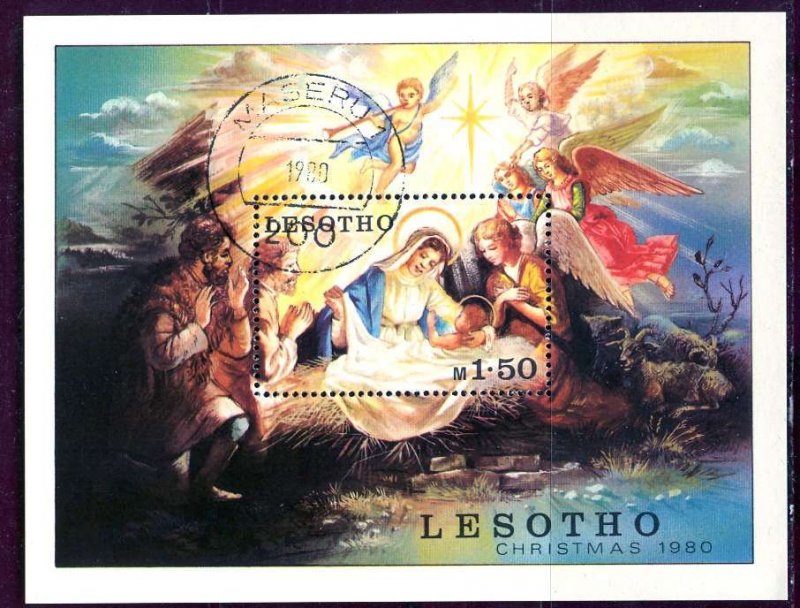 Lesotho 1980: Sc. # 318; O/Used Souvenir Sheet