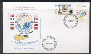 Cyprus Turkish 1998 Europa Holidays & Festivals FDC