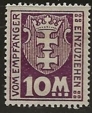 Danzig ^ Scott # J21 - MH