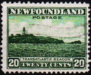 Newfoundland. 1932 20c  S.G.218 Fine Used