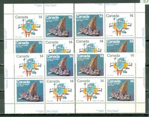 CANADA 1978 INUIT ART #770a... PLATE CORNERS SET MNH...$6.00