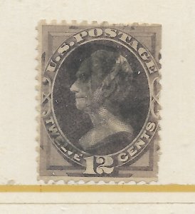 U.S.#151 The 1870 Henry Clay 12 Cent Issue Used C.V. $200.00