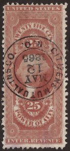 United States Revenue Stamp R48c SON HS Cancel