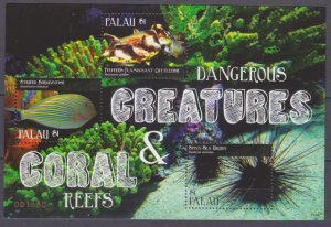 2011 Palau 3146-3148KL Marine fauna 	7,20 €