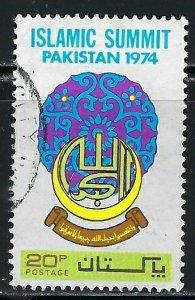 Pakistan 362 Used 1974 issue (an4792)