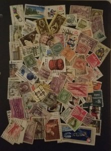 US 100 Different Used Stamp Lot Collection T6036