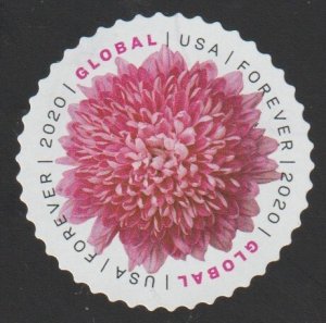 SC# 5460 - ($1.20) - Global International: Chrysanthemum, used single off paper
