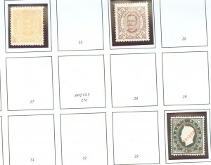 Timor #22/24/34 Unused Single