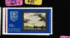 Maldives 1968 Paintings SG 268-71 MNH (9gef)