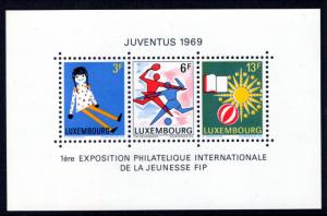 Luxembourg 474 Souvenir Sheet MNH VF