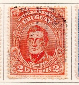 Uruguay 1910 Early Issue Fine Used 2c. 170326