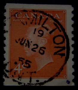 Canada #310 CDS Cancel Milton, ON {ebhs129}