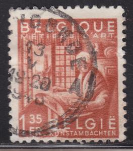 Belgium 376 Industrial Arts 1948