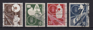 Germany - 1953 - Sc. 698-701 - used