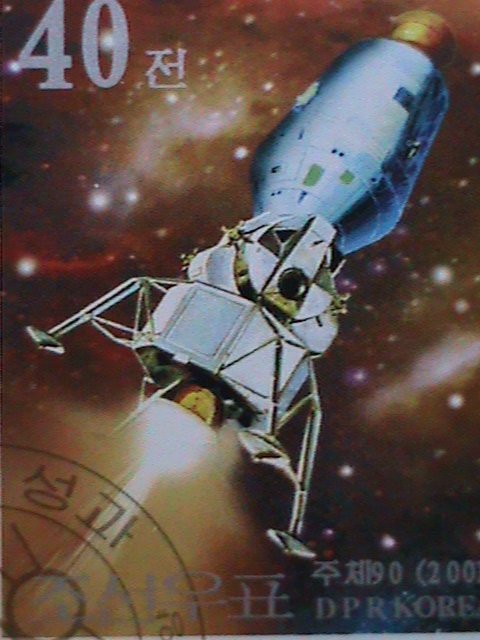 ​KOREA 2001 SC#4172 SPACE EXPLORATION CTO SHEET-VF- WE SHIP TO WORLD WIDE