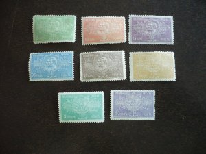 Stamps - Serbia - Scott# 79-86 - Mint Hinged Set of 8 Stamps