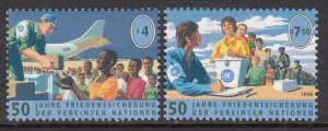 UN Vienna 242-243 MNH VF