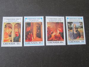 Grenada 1980 Sc 1571-4 Christmas Religion set MNH