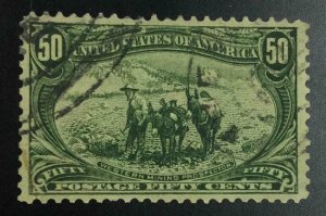 MOMEN: US STAMPS #291 USED VF LOT #72869*