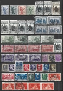 COLLECTION LOT 7389 ITALY 48 STAMPS 1921+ CLEARANCE