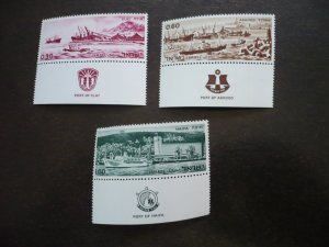 Stamps - Israel - Scott# 378-380 - Mint Never Hinged Set of 3 Stamps with Tabs
