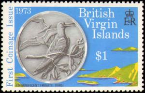 VIRGIN ISLANDS  #254-259  MINT NEVER HINGED COMPLETE SET ( 6 )