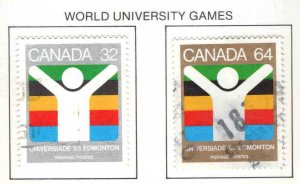 Canada Scott 981-982 Used stamp  set