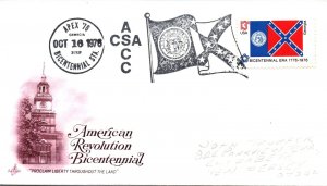 US SPECIAL EVENT CANCEL AMERICAN BICENTENNIAL ERA AT APEX '76 GEORGIA 1976