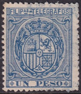 Philippines 1896 telégrafo Ed 66 telegraph used