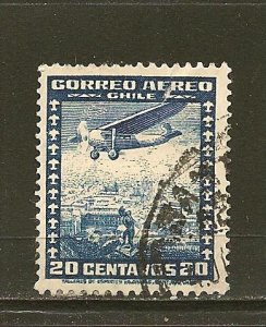 Chile C32 Airmail Used