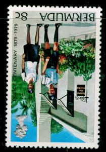 BERMUDA SG409w, 8c multi coloured, NH MINT. WMK INVERTED.