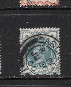 GREAT BRITAIN 125a VFU BRIGHT BLUE VICTORIA M200 C