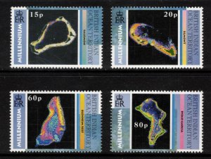 BIOT 2000 Milennium; Scott 219-22, SG 236-39; MNH