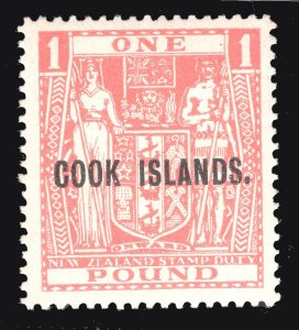 MOMEN: COOK ISLANDS SG #121 1936-44 MINT OG NH £120++ LOT #67038*