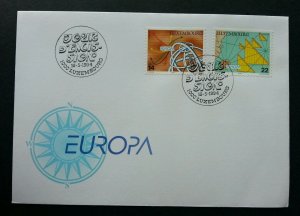 Luxembourg EUROPA - Discoveries And Inventions 1994 (stamp FDC)