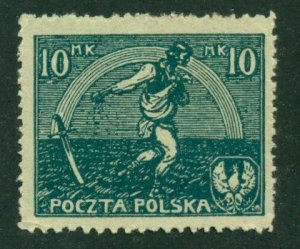 Poland 1921 #154 MNG SCV (2024) = $0.30