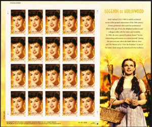 4077 Sheet of 20, MNH, XF
