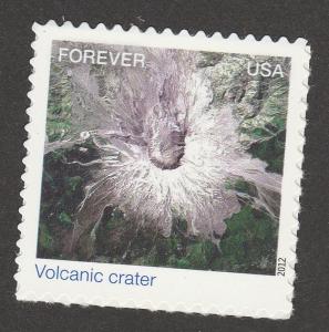 US 4710b Earthscapes Volcanic crater F single MNH 2012