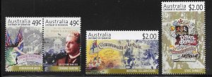 Australia 1927-30  2001  set 4  vf  mint nh