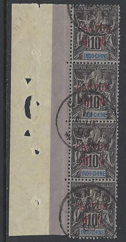 France Offices in China Canton 1901 Margin Strip Perf Separation VFU (4)