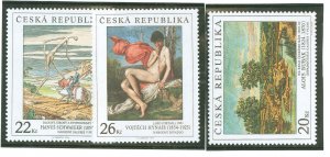 Czechoslovakia & Czech Republic #3255-3257 Mint (NH) Single (Complete Set)