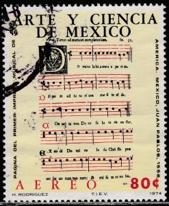 MEXICO C440, Art & Science (Series 4) Musicians. USED. F-VF. (1310)