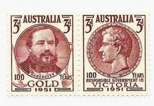 Australia 1951 - MNH - Pair - Scott #245A *